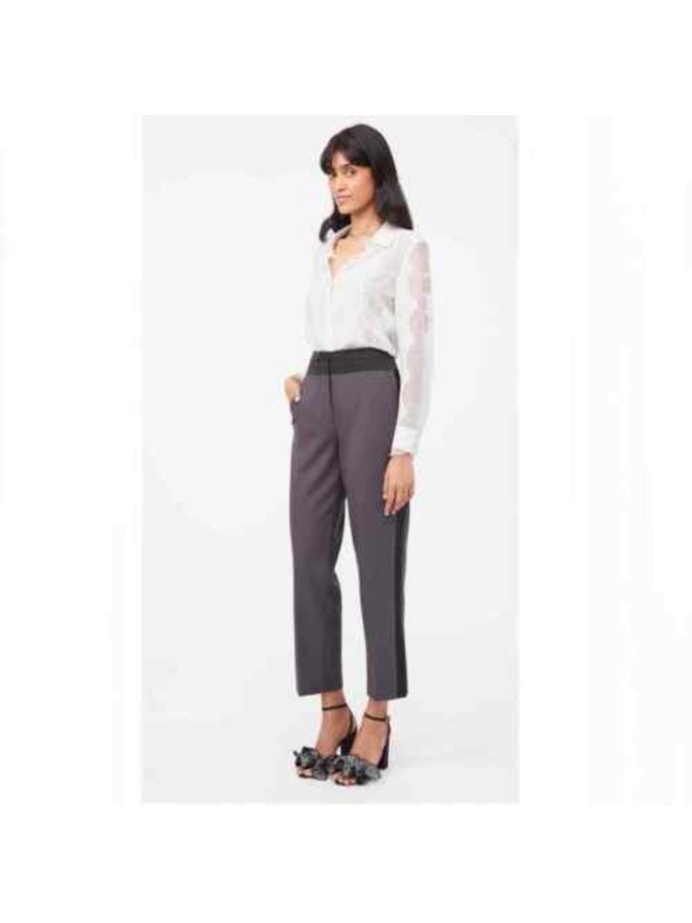 Rebecca Taylor pants with slits size 10